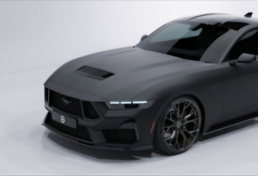 Matte Black Stealth Vehicle Wrap